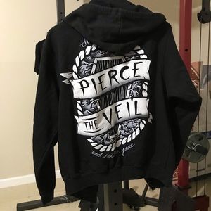 Pierce the Veil zip up hoodie